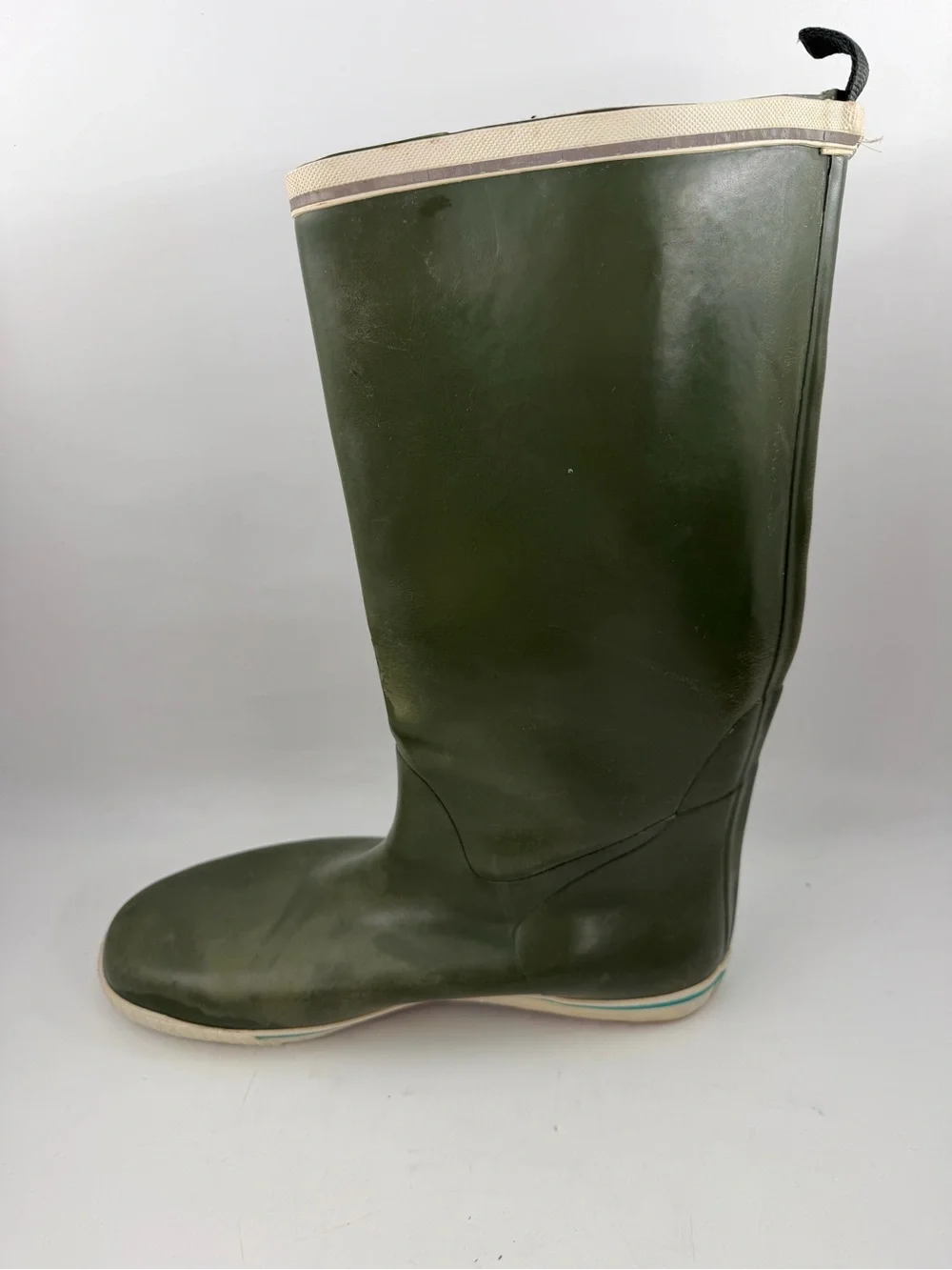 Tretorn Men’s Olive Green -SZ 13- Heisingborg Fleece-Lined Waterproof Rain Boots